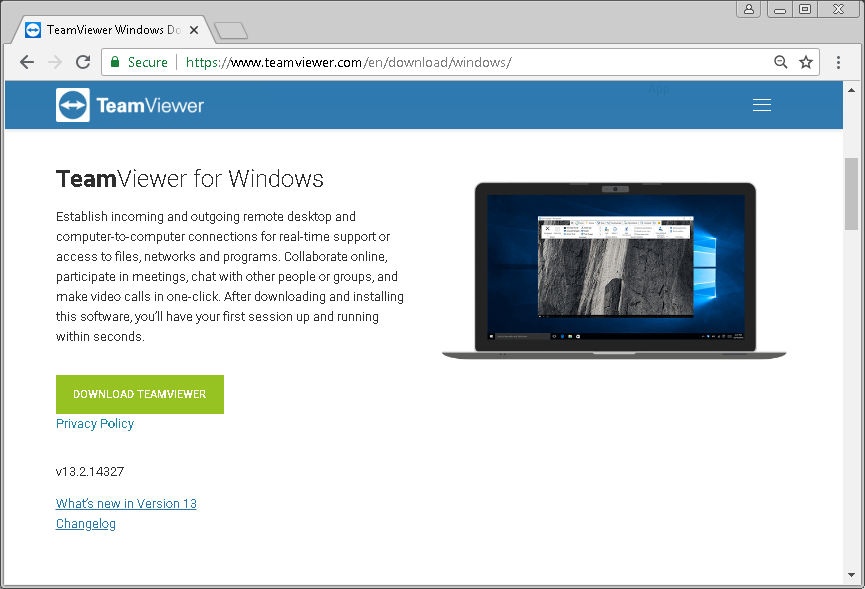 teamviewer remote control link